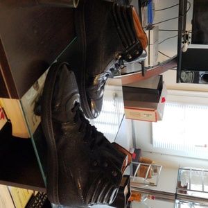 Mezlan Black Hightop Sneakers